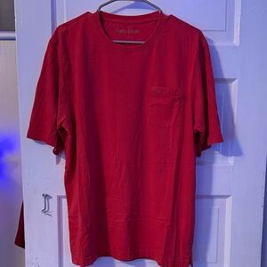Greg Norman Red Men's Pocket T-Shirt